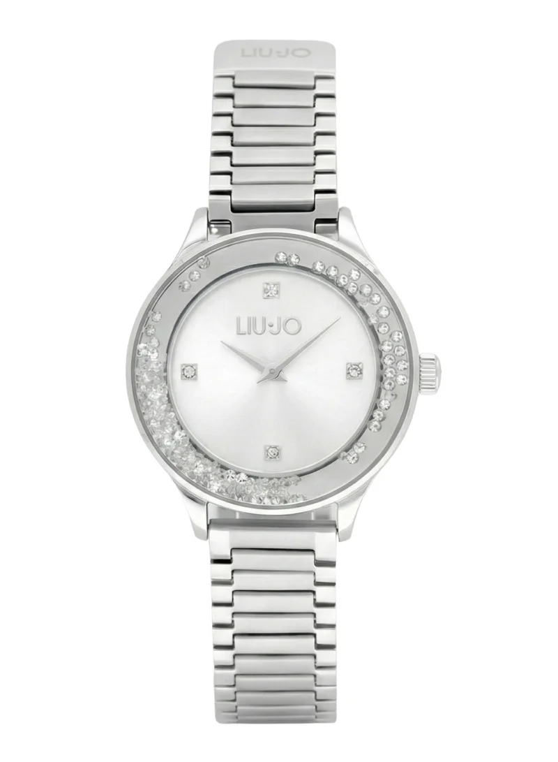 ليو جو ساعة ليو جو دانسينج شاين فضية